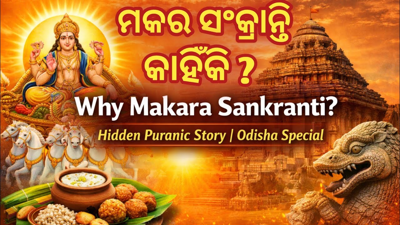 ମକର ସଂକ୍ରାନ୍ତିର ଅଦ୍ଭୁତ ପୁରାଣ କଥା | Odisha ସ୍ପେସିଆଲ | makara sankranti #Documentary #youtube video