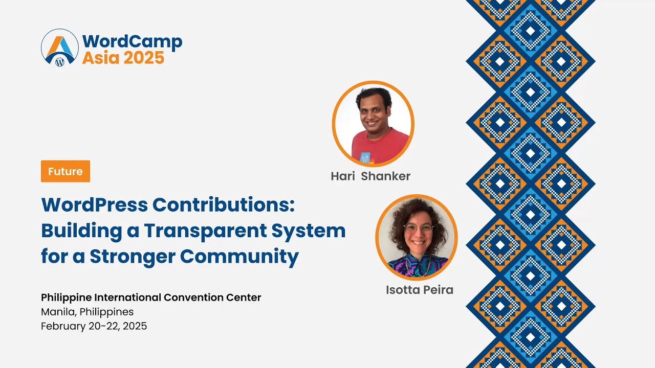 WordPress Contributions  Building a Transparent System for a Stronger Community
