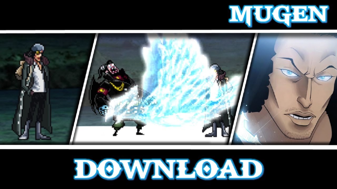 🔰 [ JUMP FORCE ] Aokiji V.2 ONE PIECE JUS -MUGEN JUS CHAR