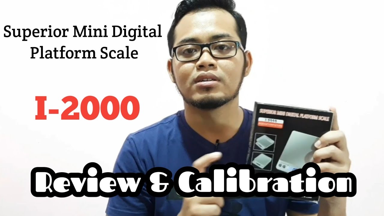 Review & Kalibrasi Timbangan Murah Superior Mini Digital Platform Scale I-2000