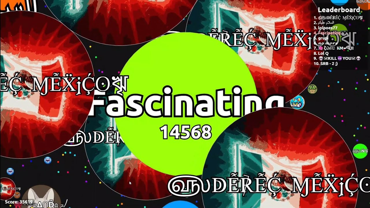 Fascinating Agar.io Highlights! Insane Agar.io Solo Moments