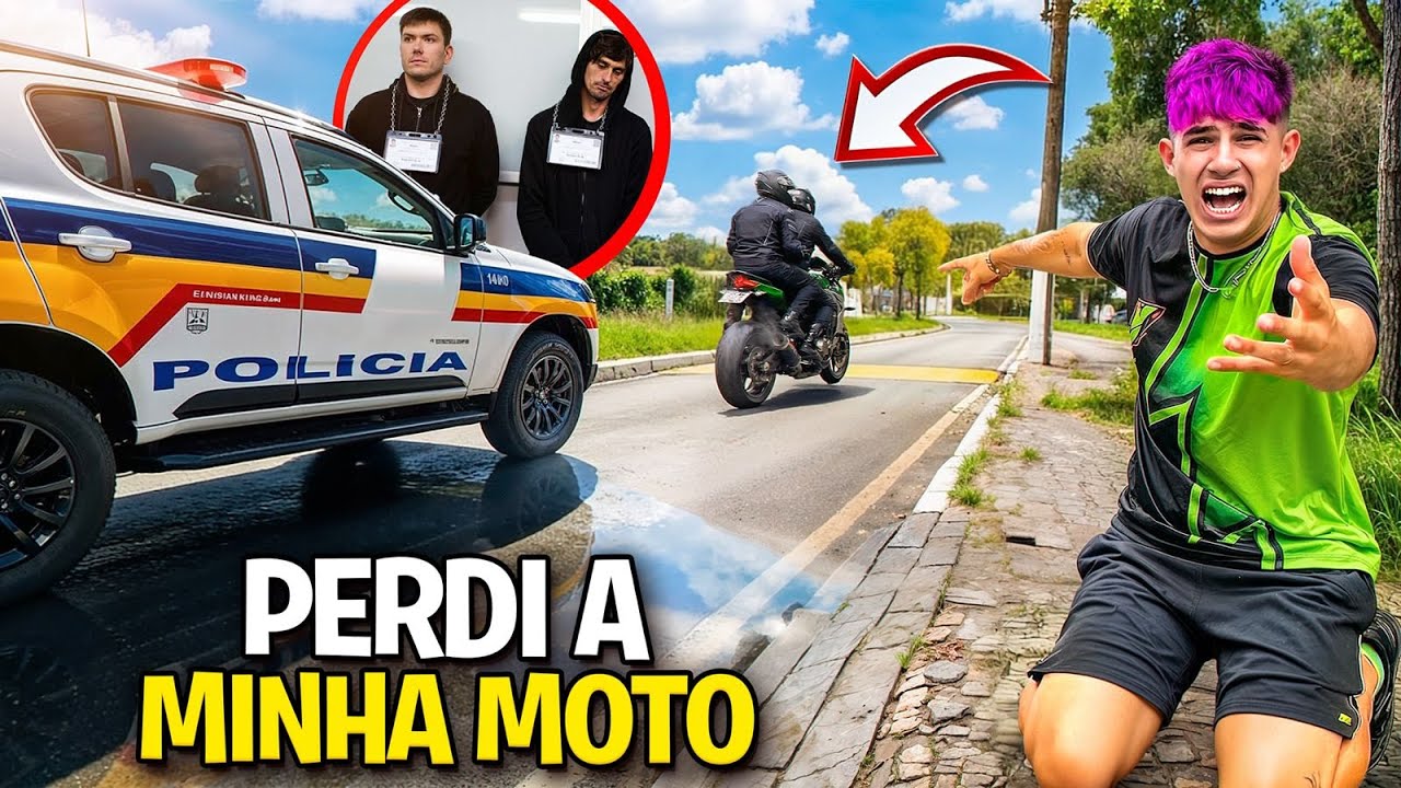 PERDI A MOTO QUE GANHEI DA KAT *e agora?