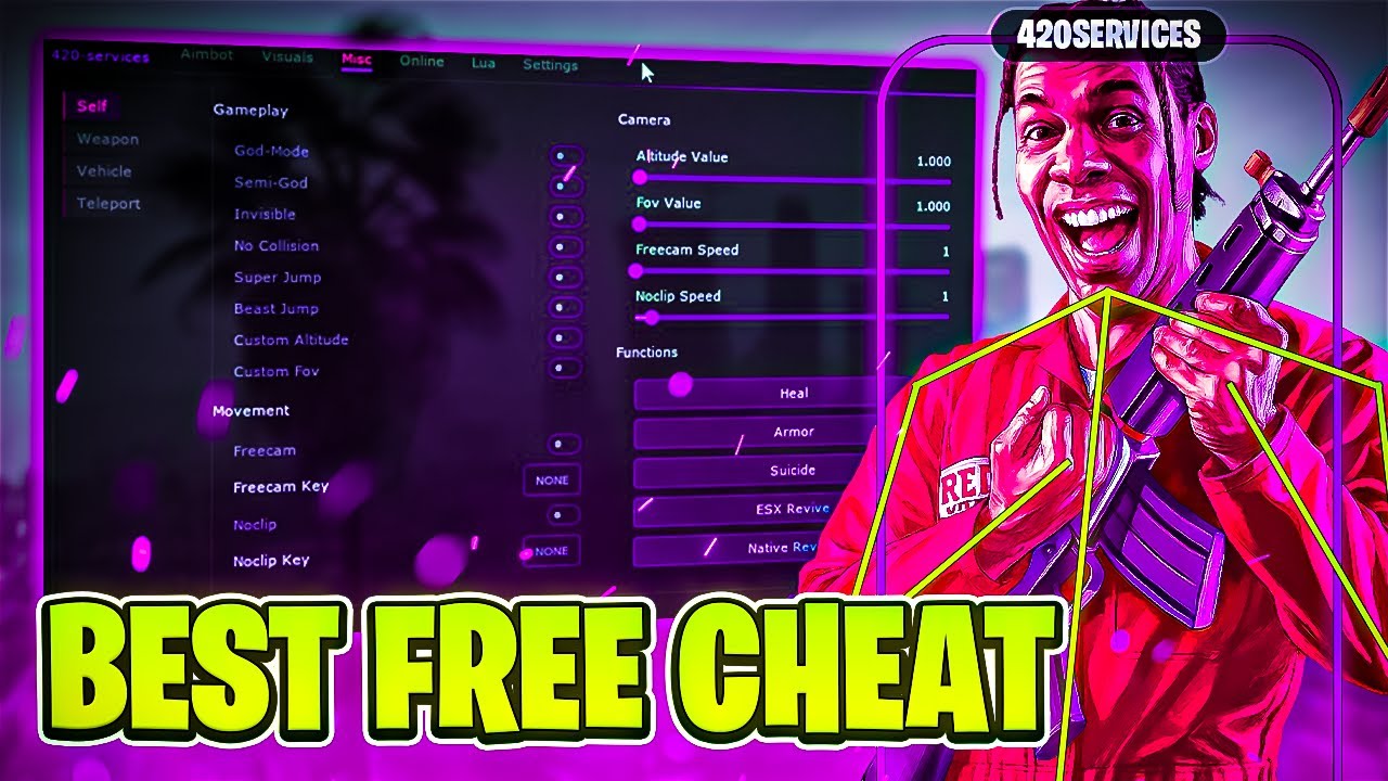 Is the 420 Services Cheat the SECRET to DOMINATING FiveM?