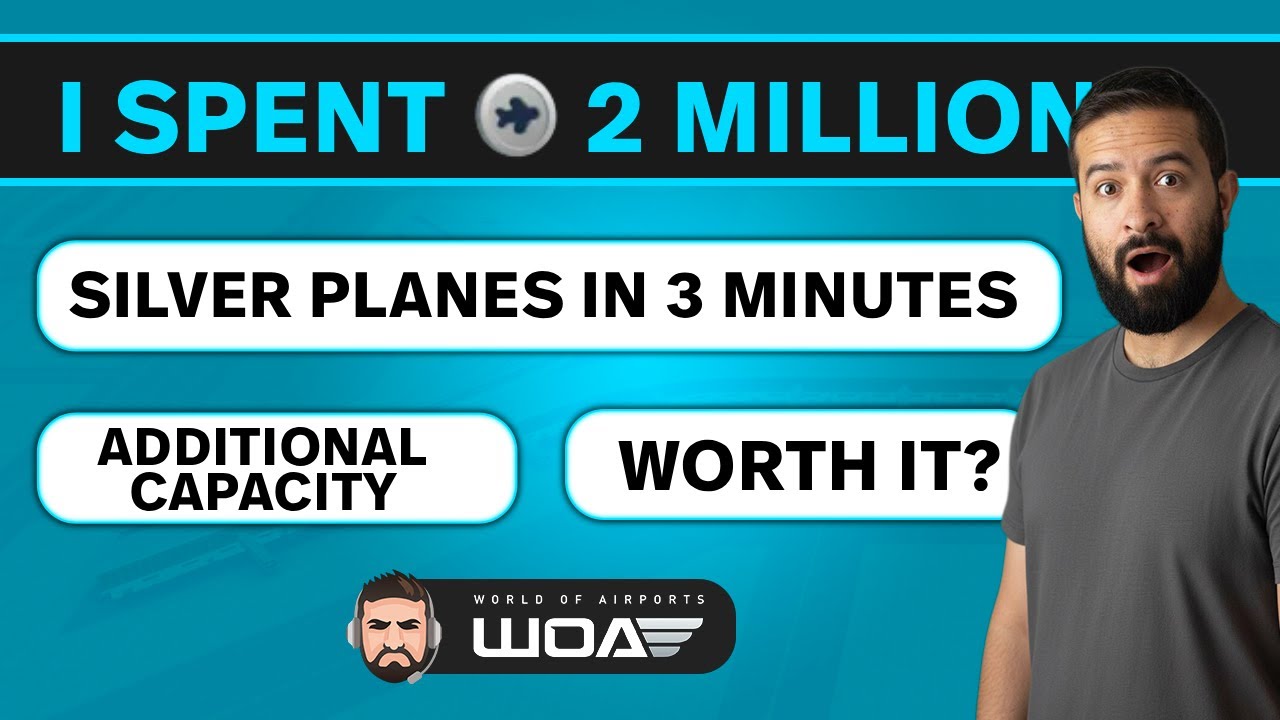 Как потратить серебряные самолеты в World of Airports (если у вас их слишком много)
