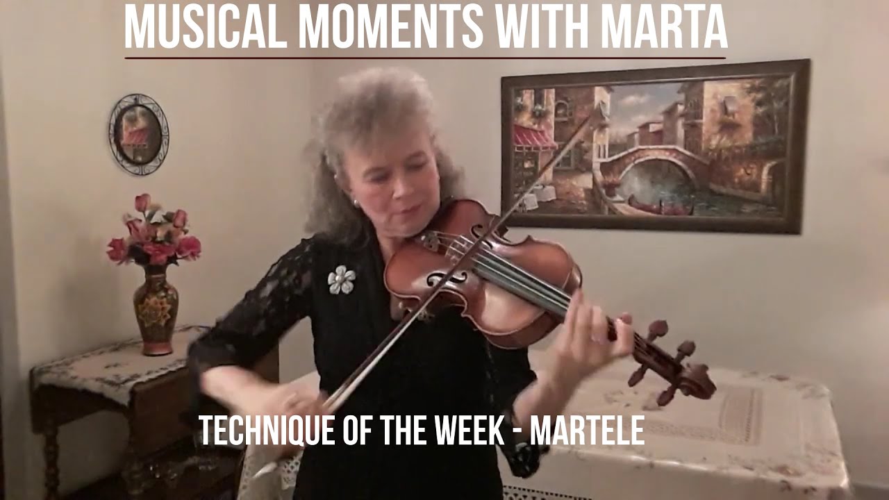 17. Up-bow Staccato and Flying Staccato -"Technique of the Week" Series by Marta Szlubowska