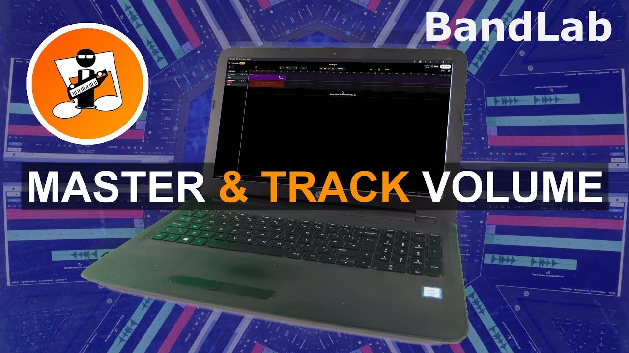 Как настроить уровни громкости Master и Track в Bandlab (версия для ПК)