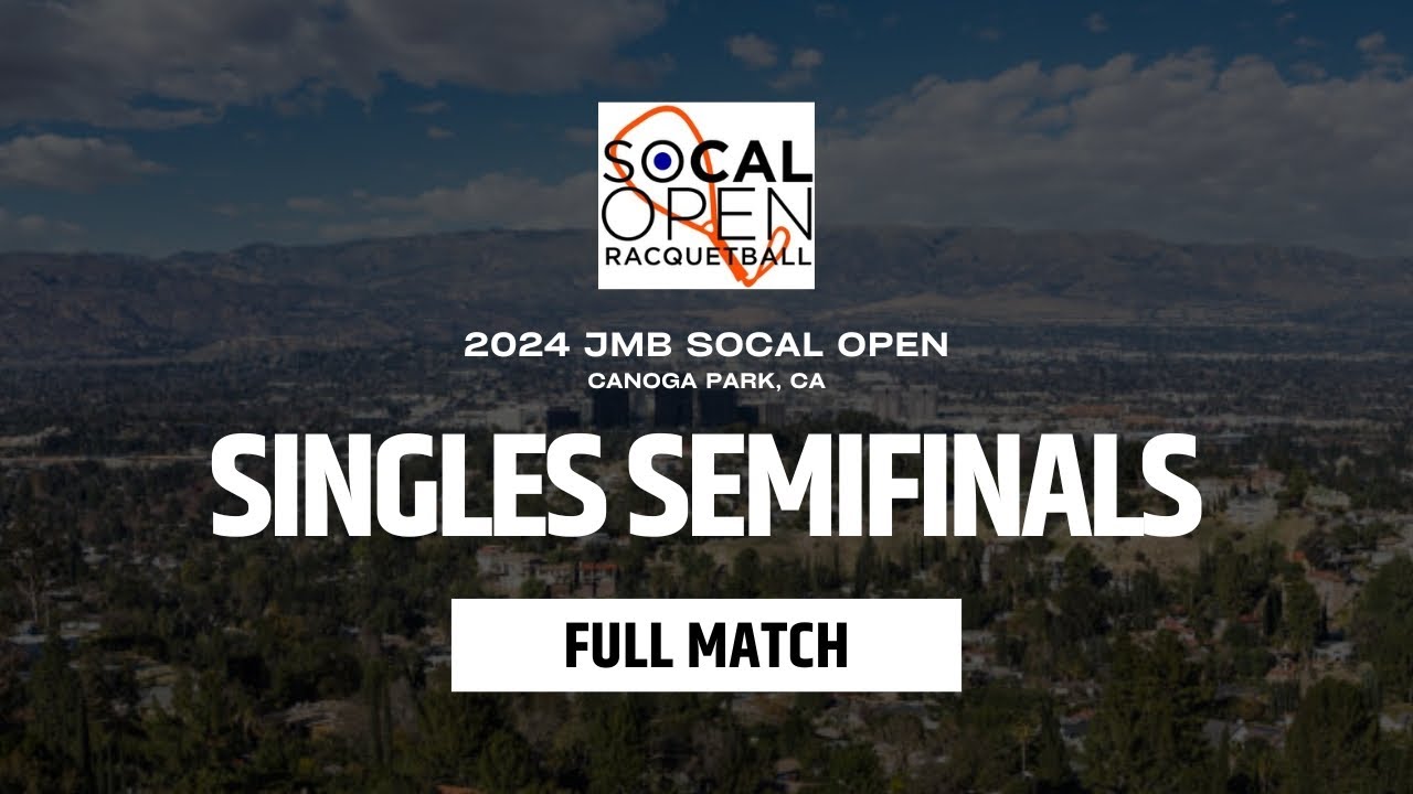 R. MONTOYA VS. J. ALONSO │ SEMIFINAL │ 2024 JMB SOCAL OPEN