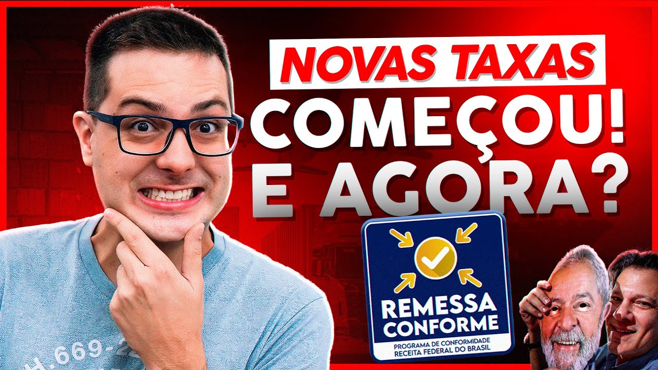Novas REGRAS de IMPORTAÇÃO já VALENDO! TAXAS DIRETO no CARRINHO!? e AGORA?!