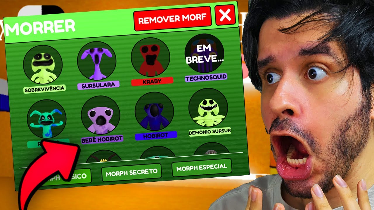 SHELTER OF SURSUR RP E TODOS OS NOVOS MORPHS DO ROBLOX!!