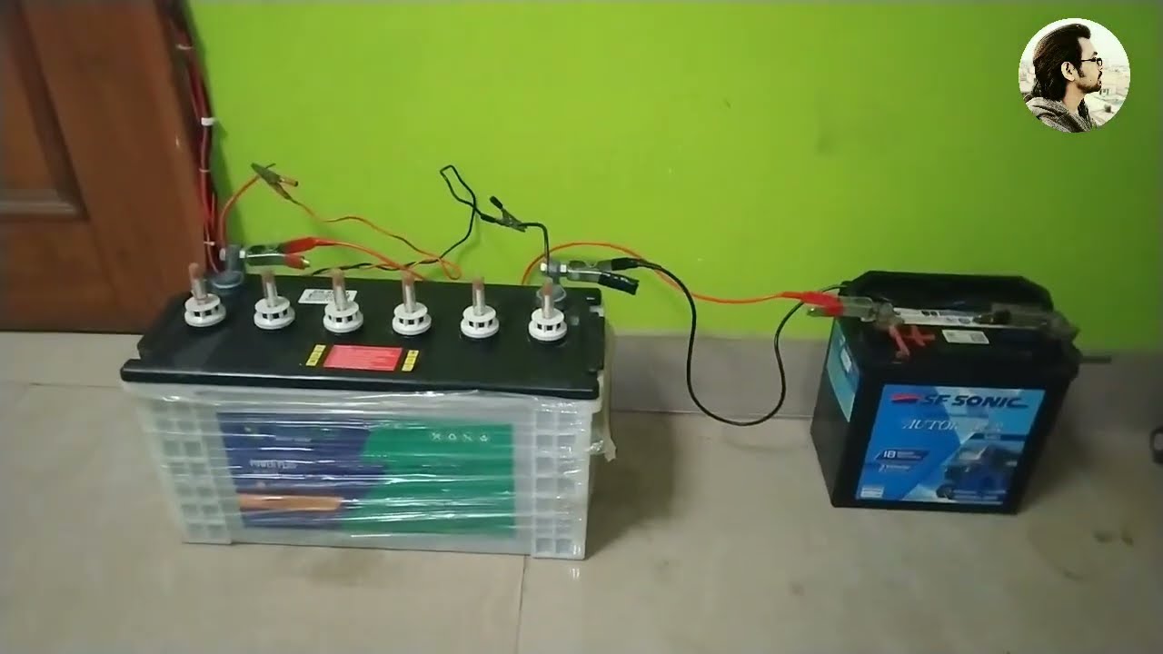 Lead acid batteries in Parallel 🔥🔥
