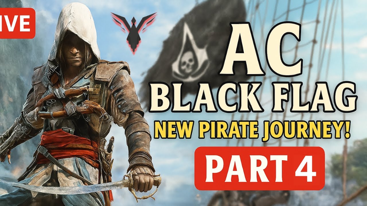 AC Black Flag Tamil Live Gameplay 🔥 Exploring the Seas (Part 4) | JUST FOR FUN GAMERS