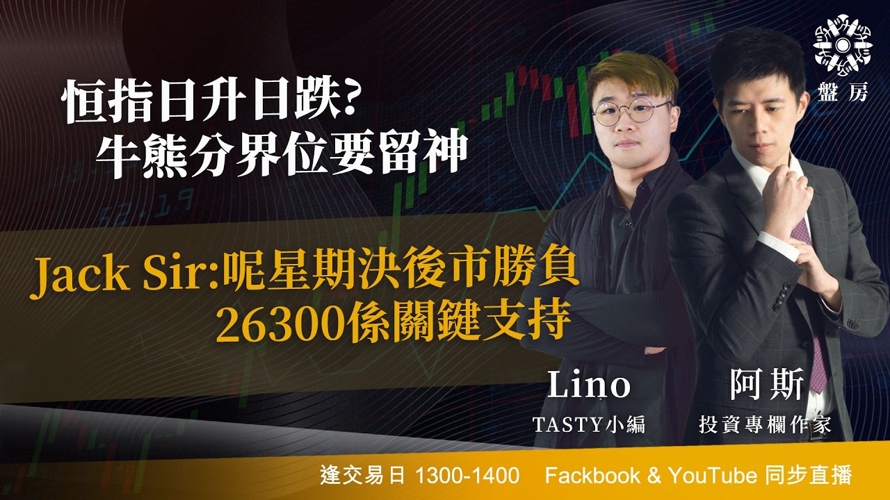 TASTY 盤房 Live 2026-02-24 | 港股財經直播 | 即市分析
