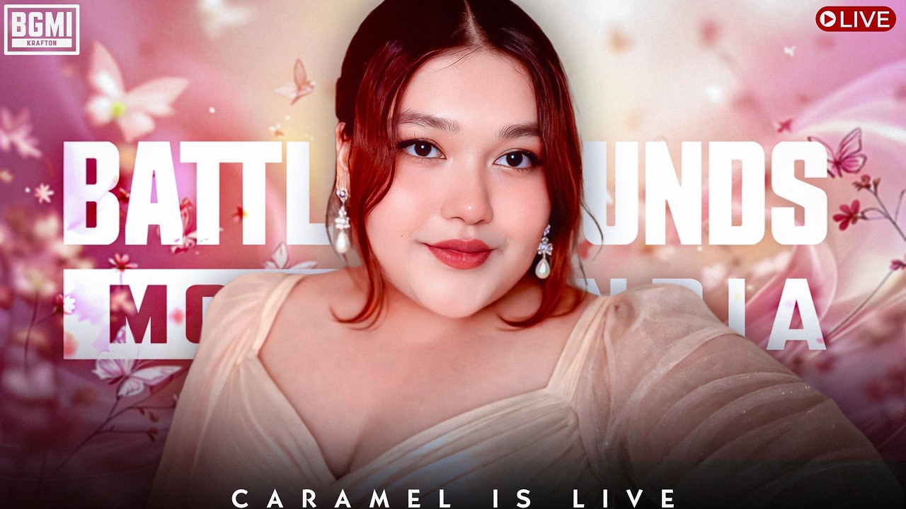 PUBG & BGMI LIVE | MORNING STREAM | CARAMEL IS LIVE #bgmilive #pubglive #bgmi #pubg #girlgamer