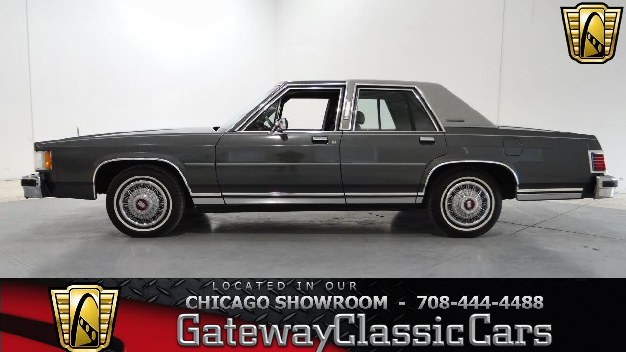 1987 Mercury Grand Marquis GS Gateway Classic Cars Chicago #689