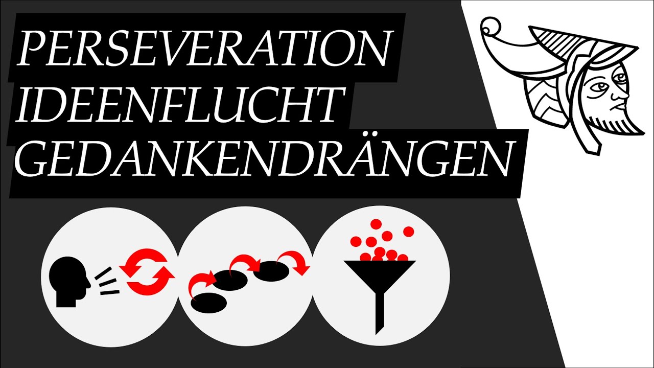 Formale Denkst&ouml;rungen - Perseveration, Ideenflucht und Gedankendr&auml;ngen
