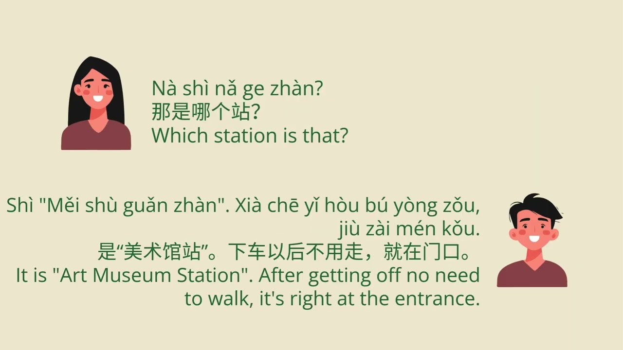 Learn Chinese with Mica: Lesson 11 - Taking the Subway (Beginners, Phase 2 Travel: Departure)