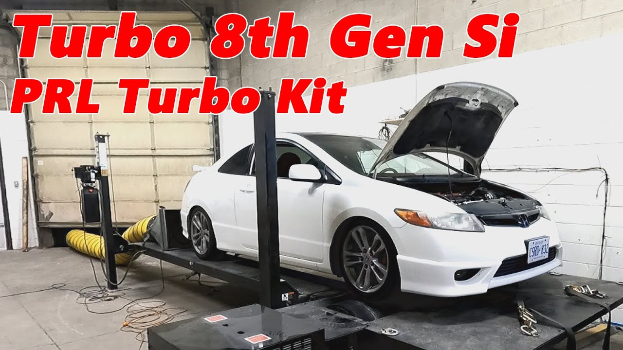Turbo 8th Gen Si - PRL Turbo Kit - GT35R