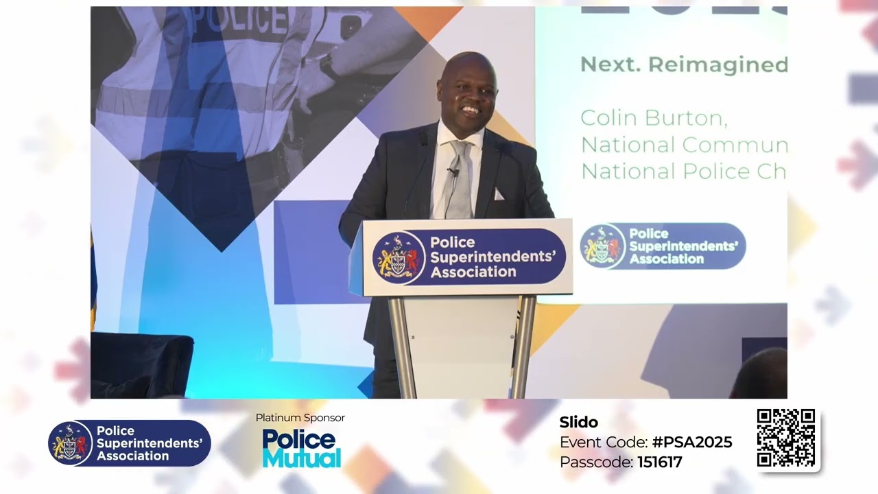 Colin Burton, National Community Reference Group Chair & Police Race Action Plan Lead