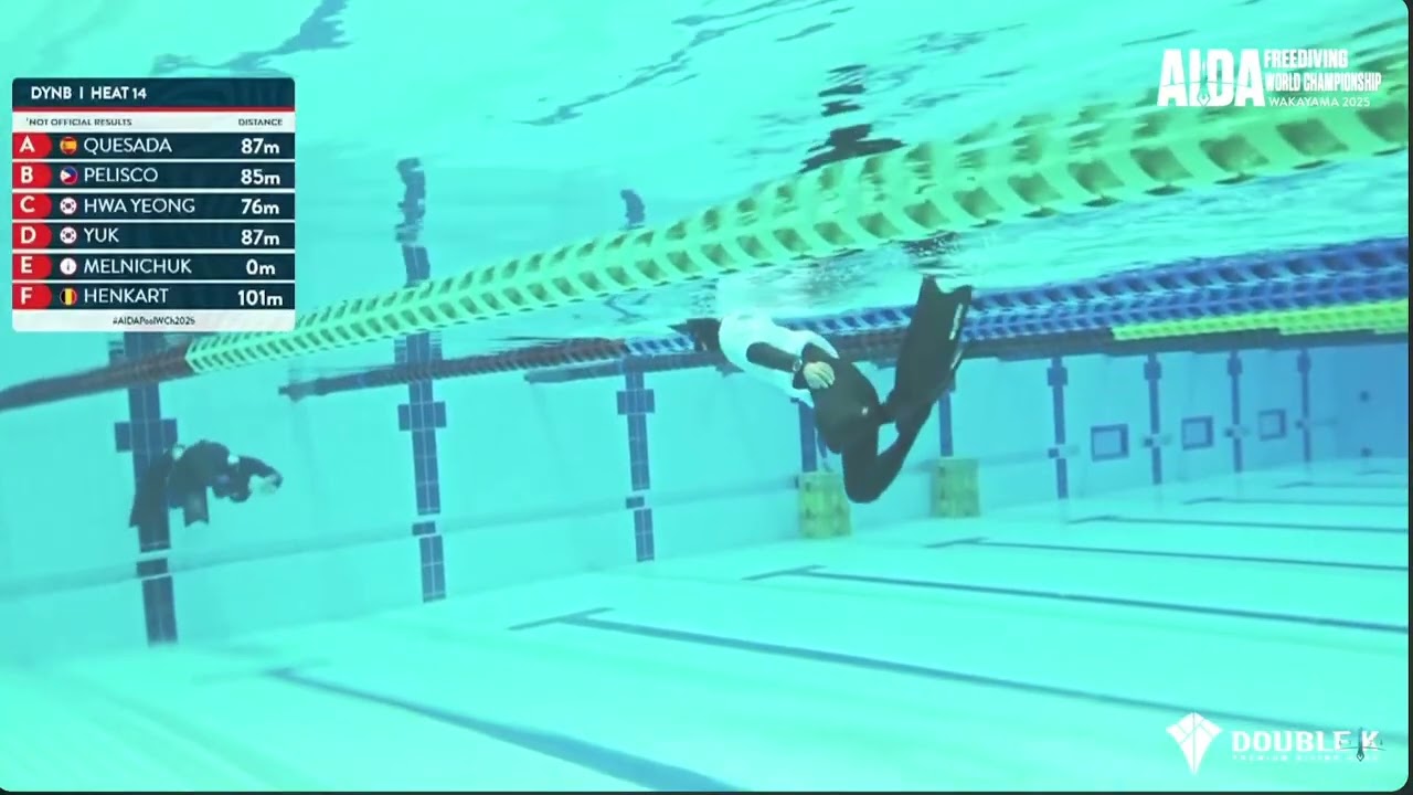 DYNB-186m 슬로씨 화영샘 & 쿨캣 코치 AIDA World Championship Wakayama 2025