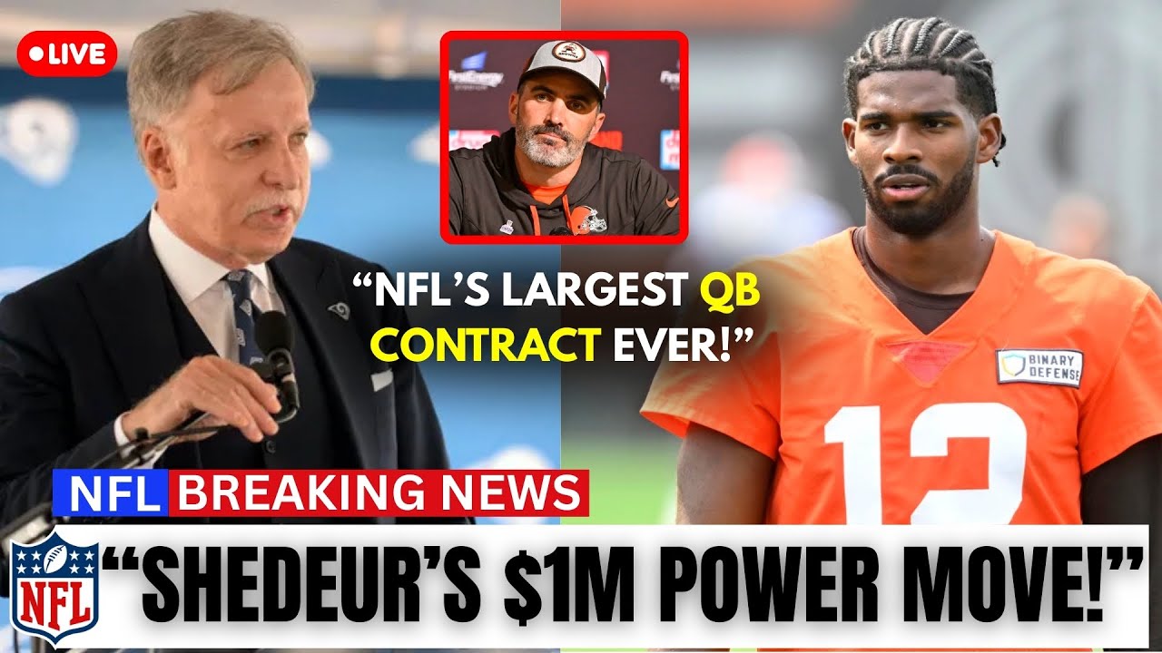 Rams Owner Offers Million-Dollar Deal to Shedeur Sanders for NFL Finale — League Stunned!