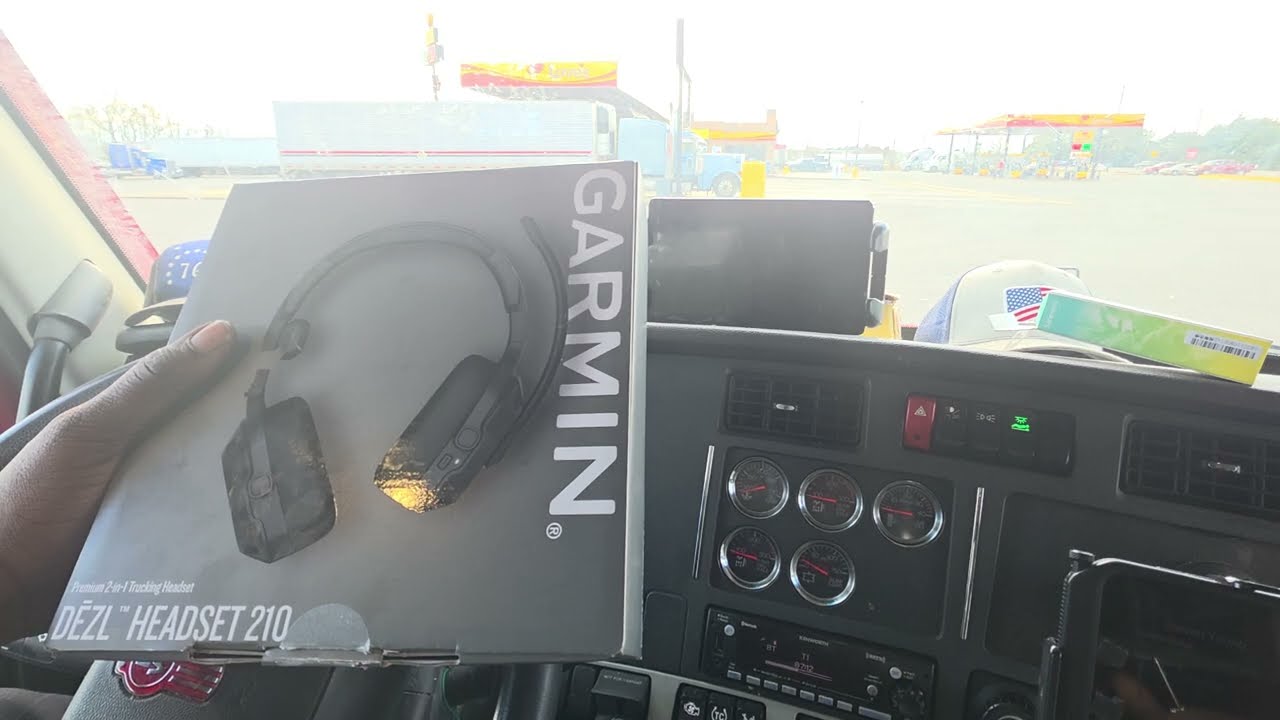 Garmin Dezl Headset 210 2-in-1 Premium Trucking Headset