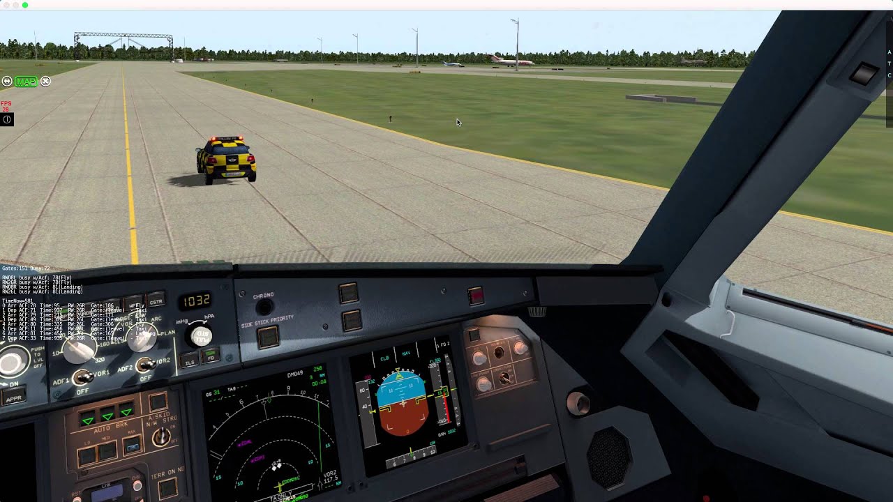 EDDM-LOWW flight with X-Life traffic plugin (Win & Mac)