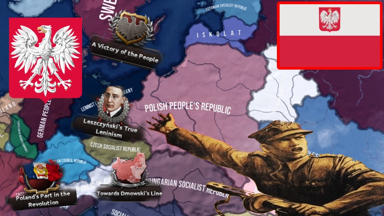hoi4 KaiserreduX Polish People's Republic