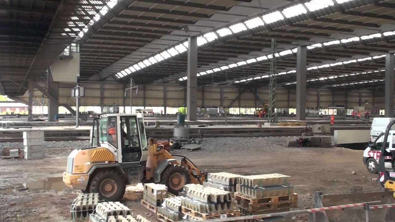 Baustelle Chemnitz HBF Teil5 in HD (1080p)