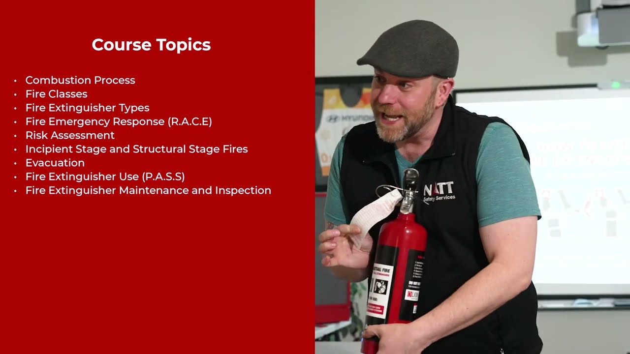 Fire Safety & Indoor Fire Extinguisher Simulator Training