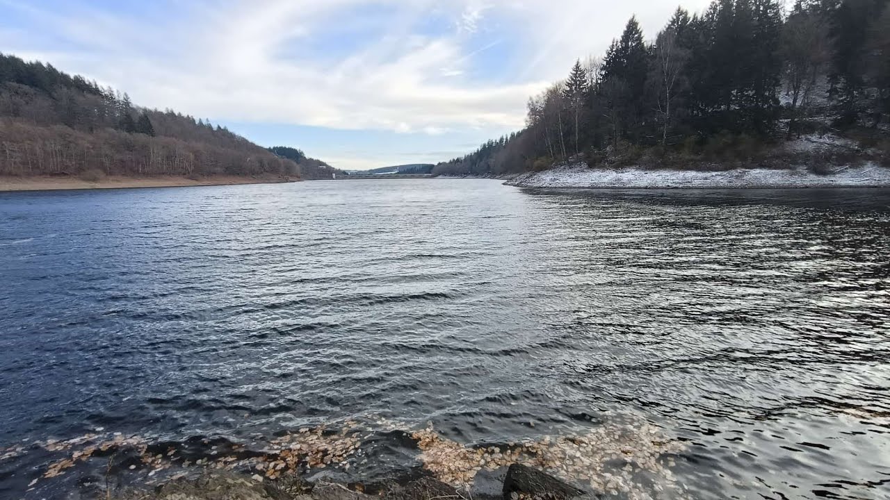 Die Tour Rund um den  Oleftalsperre 