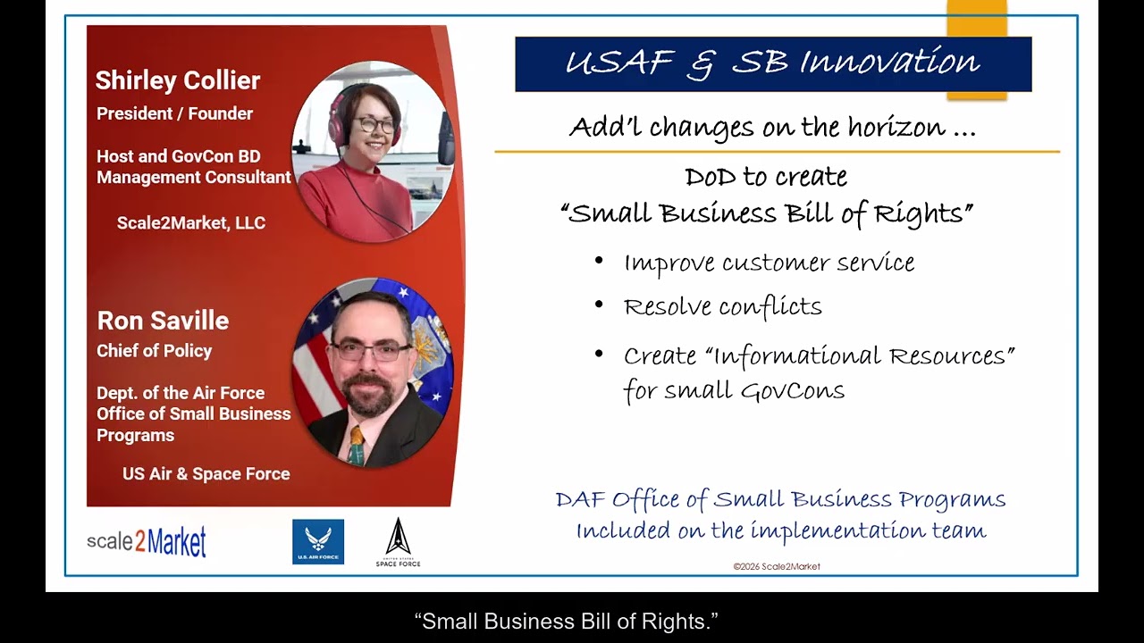 How the Department of the Air Force is Using Small Business Innovations