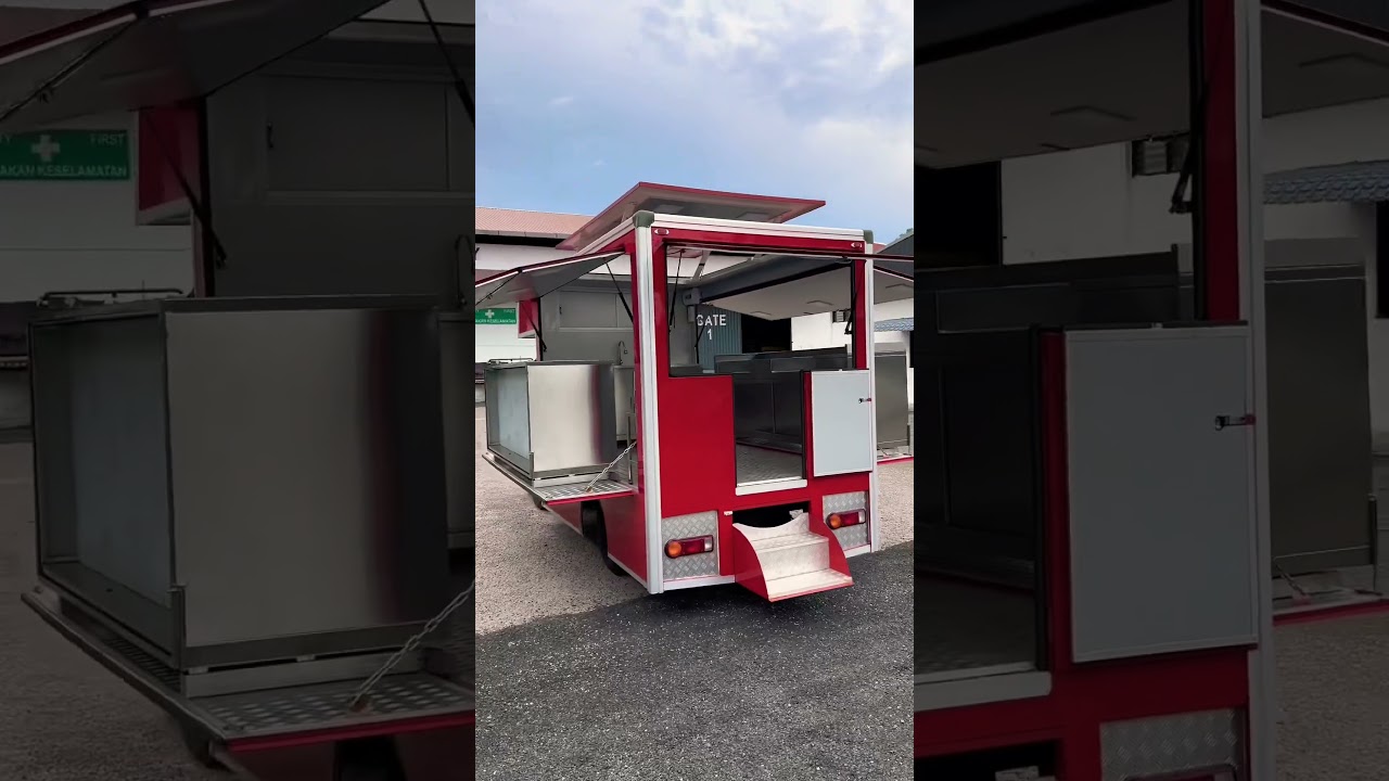 We provide Food Truck accessories ( stainless steel ) #welding #lasercuting #alkhatib