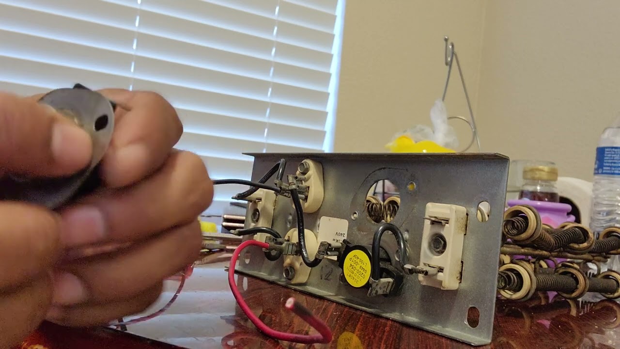 como checar el switch limit de una calefaccion electrica