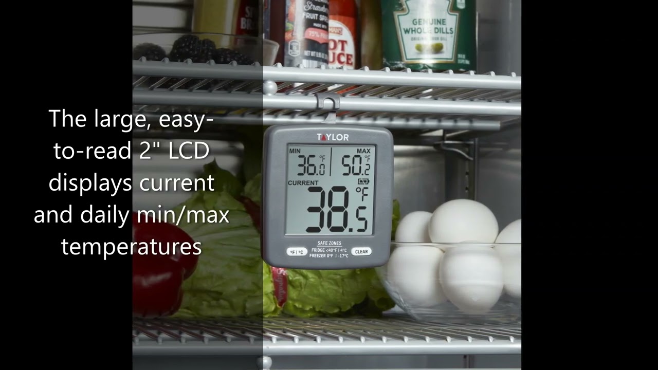 5262798 Digital Fridge Freezer Thermometer