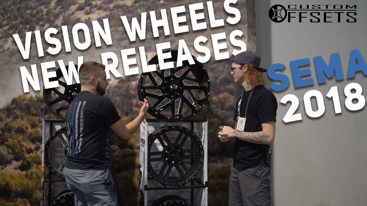 Vision Wheels New Releases || SEMA 2018