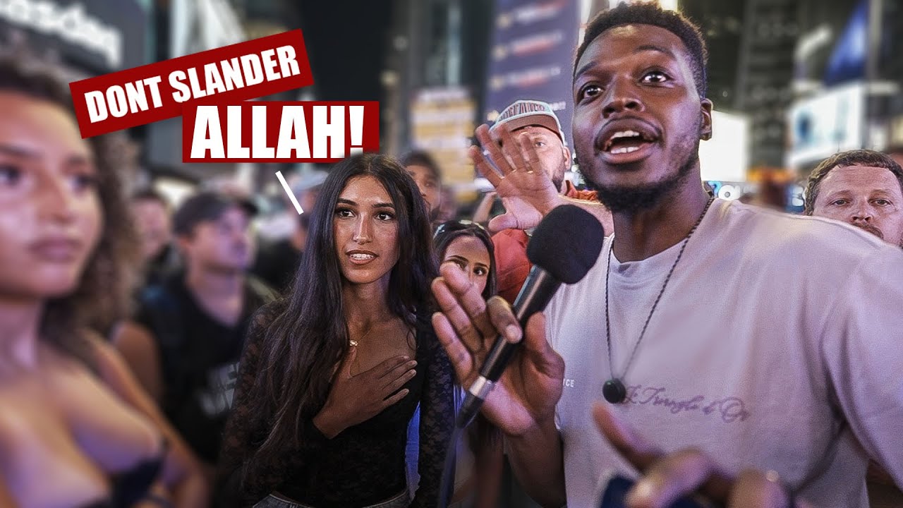 Muslim Women Gets Triggered About ISLAM! | NYC Day 1