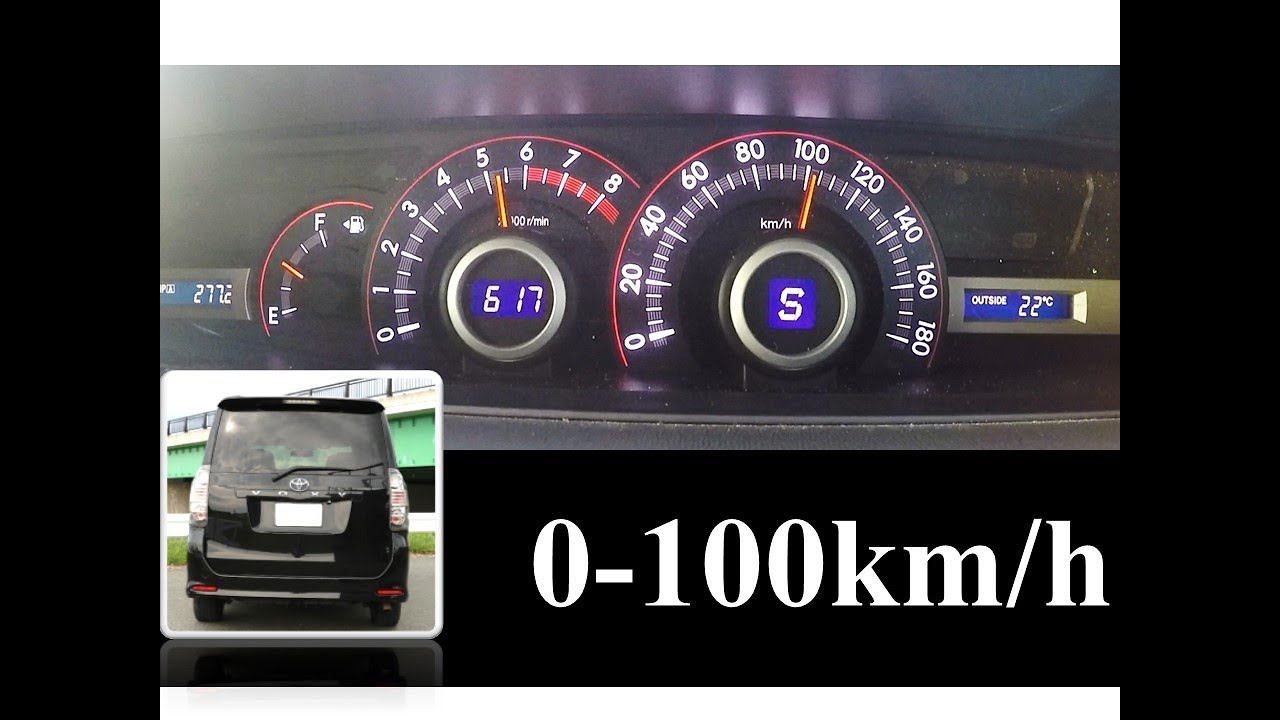 【0-100km/h 加速】 #70 VOXY　走行距離17万km！！加速能力は！？