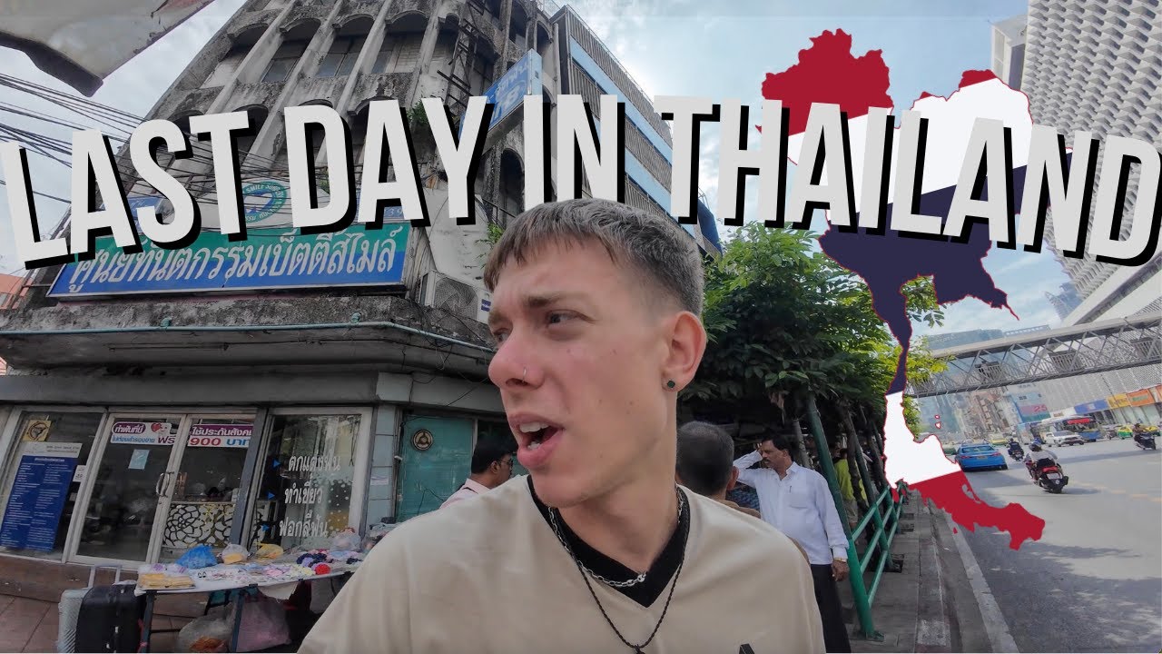 My Last Day in Bangkok — I Ditched My Hotel & Walked the City