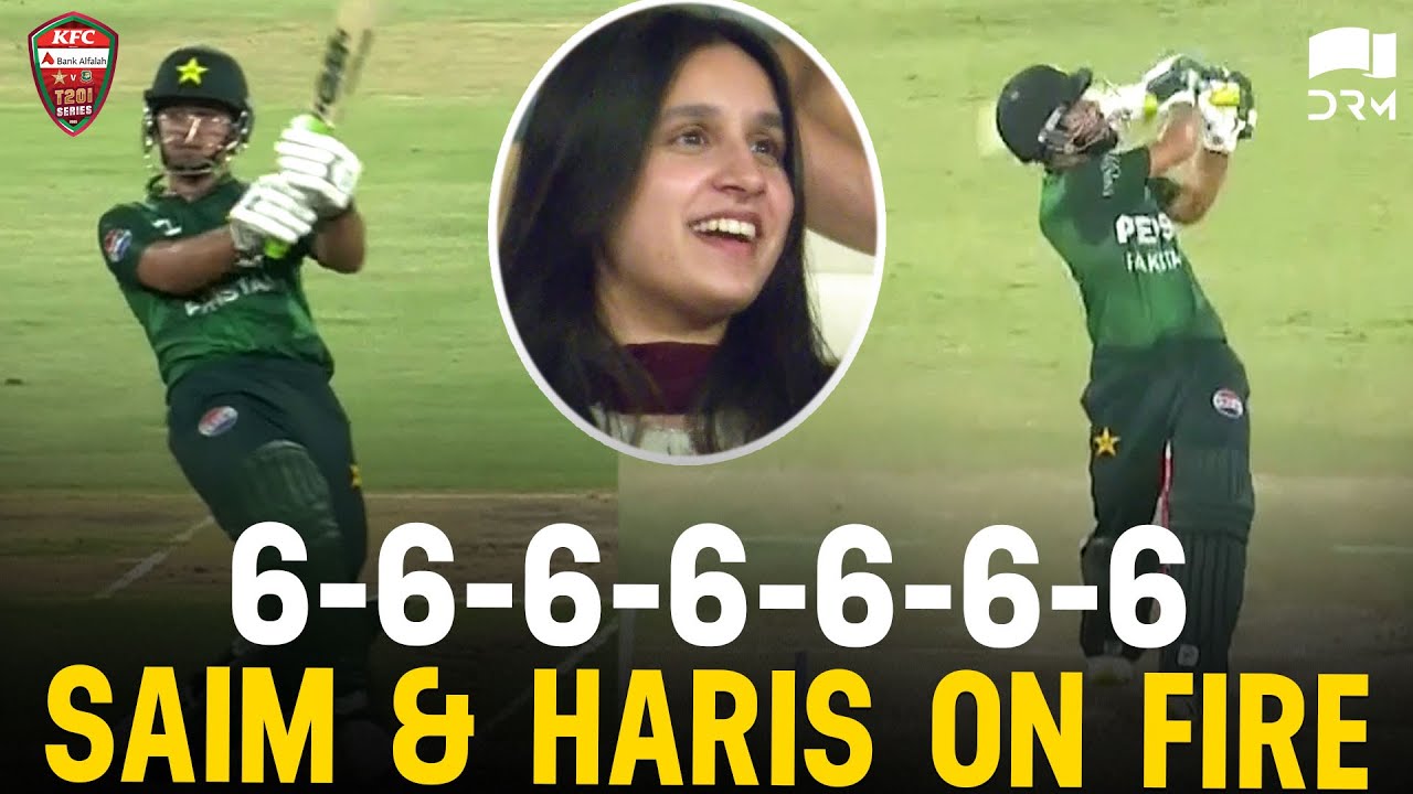 Saim Ayub & Haris On Fire 👌 | Pakistan vs Bangladesh | 3rd T20I, 2025 | PCB | M3P1K