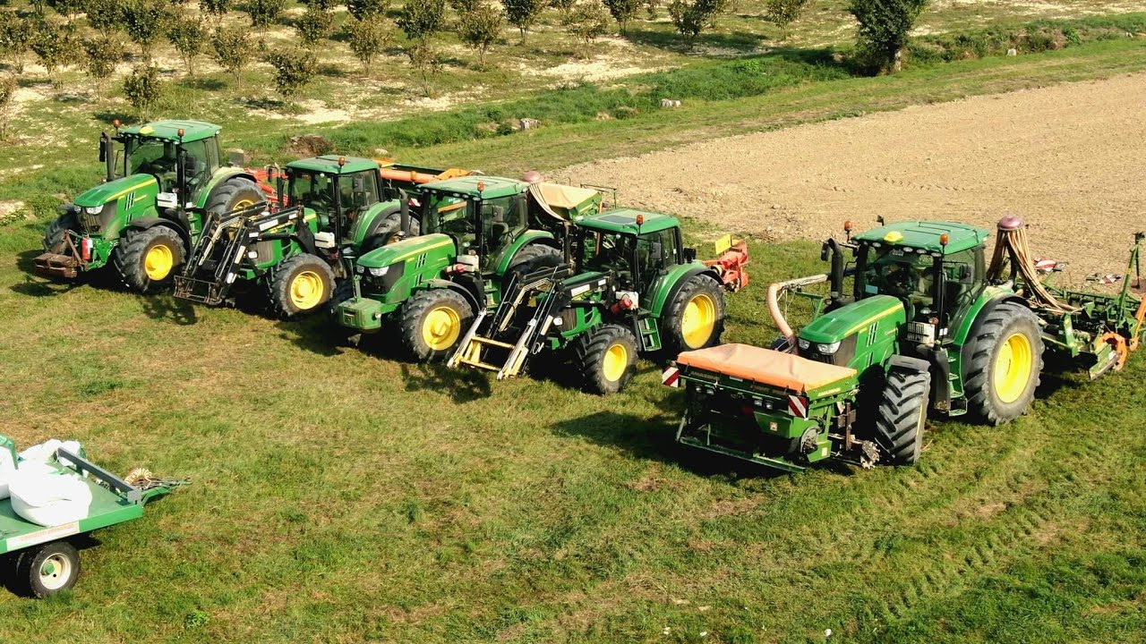 John Deere 6155R - 6175R - 6215R - 6430 | Amazone | Fissore | BARBERIS