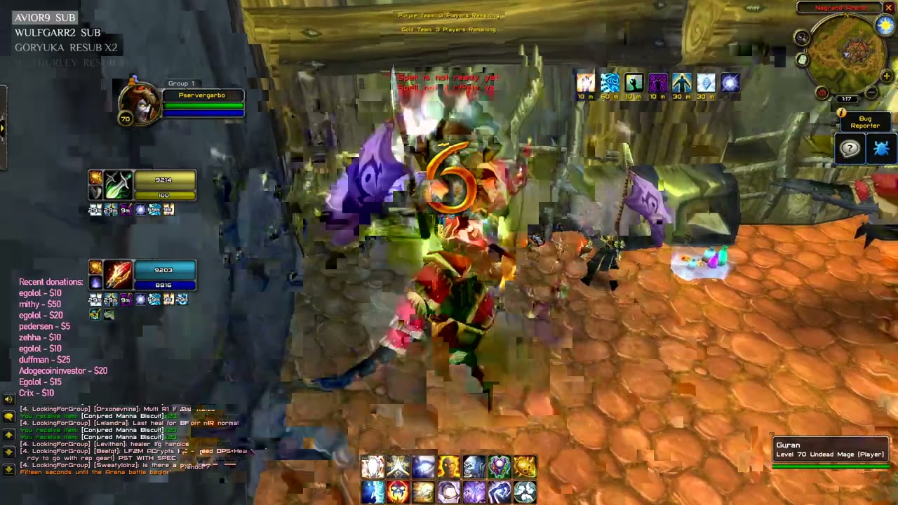 TBC Beta. Day 10. RMP w Raiku, Mir