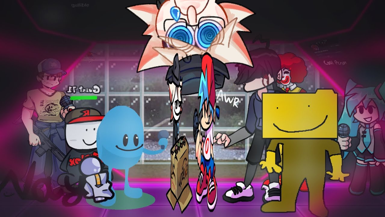 FNF' Tomato Town, but every turn, another character sings it.