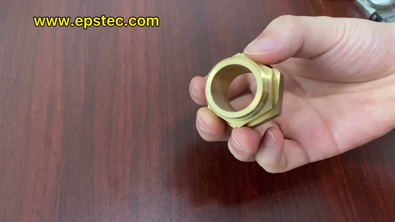 Water cooling system copper connector for EPS mould