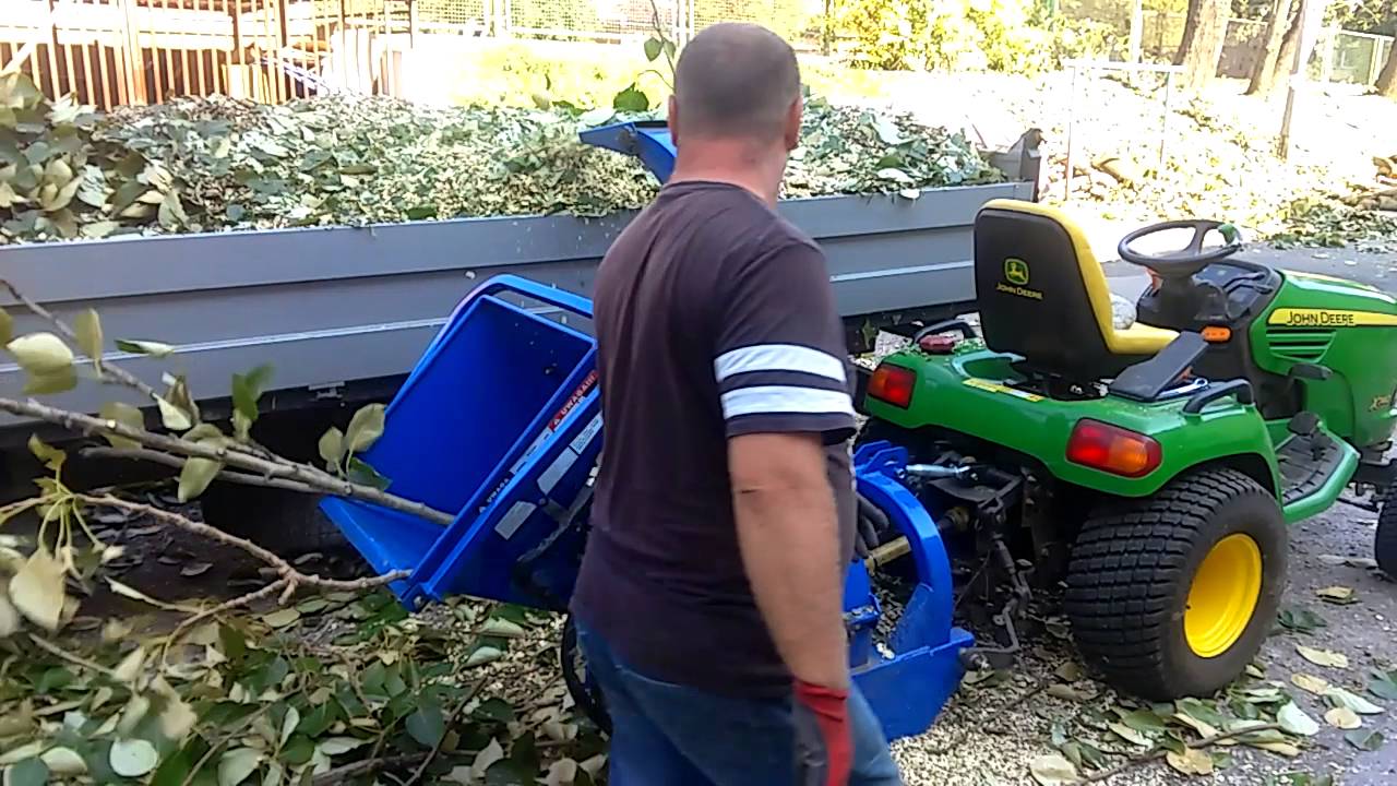 Rębak Stiler + John Deere  x740