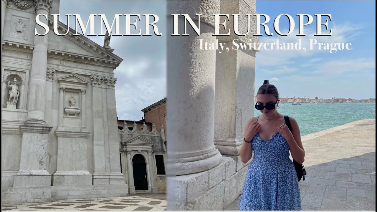 Europe Travel Vlog 2022 | Summer Road Trip: Lake Como, Switzerland, Venice, Milan, Prague & More