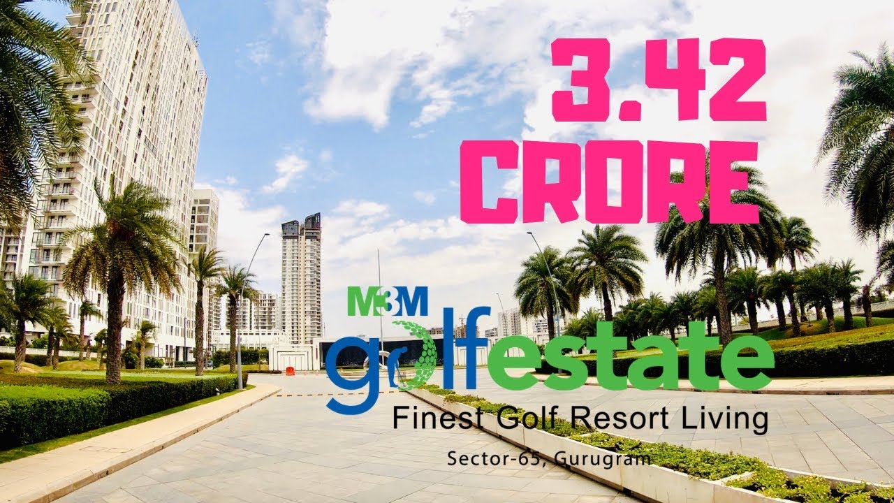 3/4 Bhk Ultra Luxury Apartment in Gurgaon || M3M Golf Estate