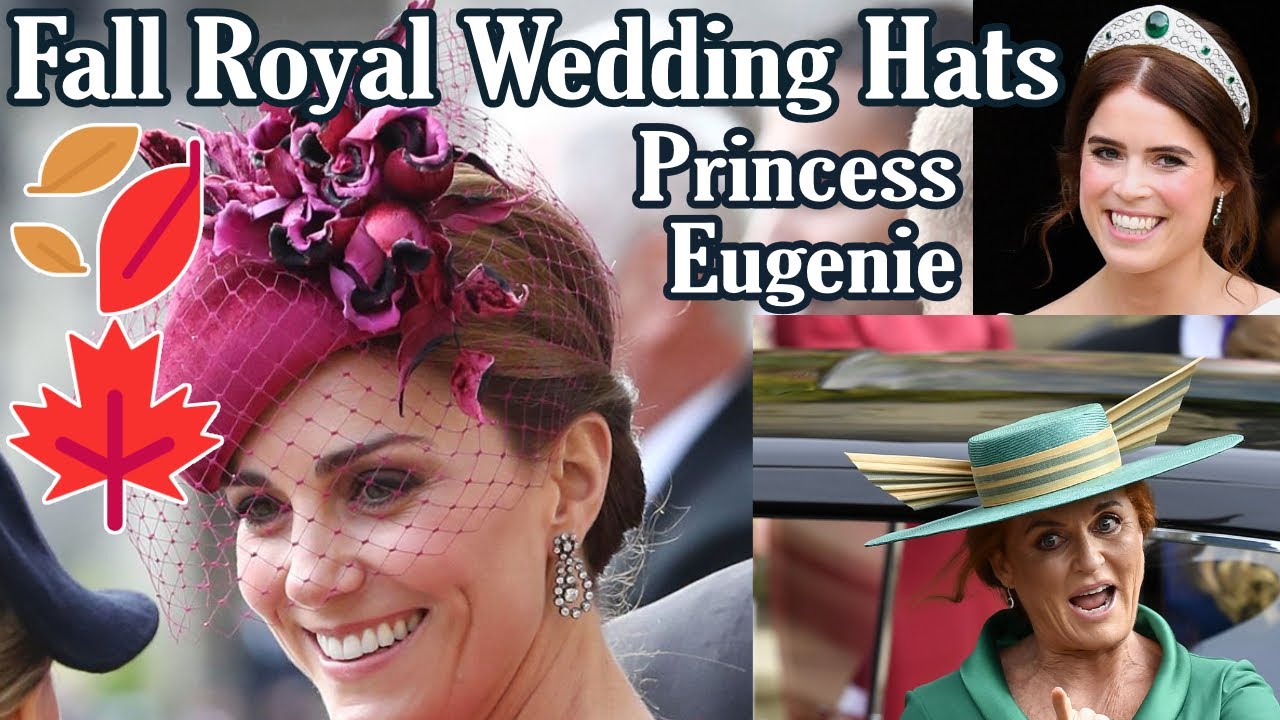 SHOCKING Hats Royal Wedding Princess Eugenie | Tips for Fall hat wearing | Autumn Wedding Millinery