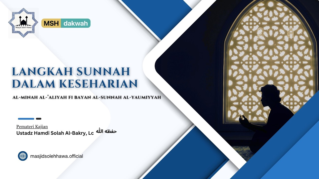 🔴[LIVE] Ustadz Hamdi Solah Al-Bakry, Lc. | Ustadz Hamdi Solah Al-Bakry, Lc