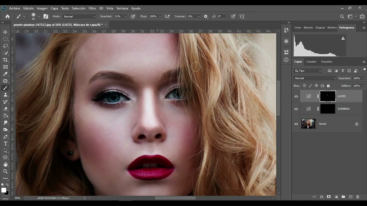 TUTORIAL DODGE N BURN - Adobe Photoshop