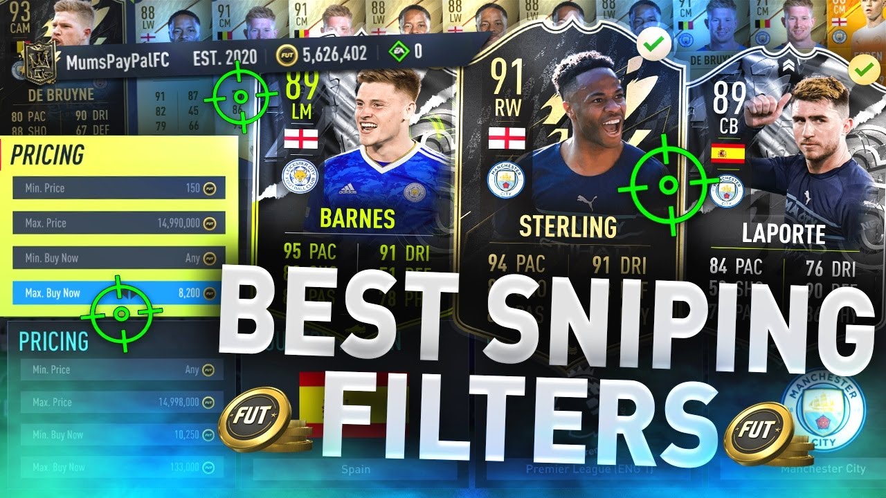 These Sniping Filters will make you RICH...😱 (FIFA 22 BEST SNIPING FILTERS TO MAKE COINS)